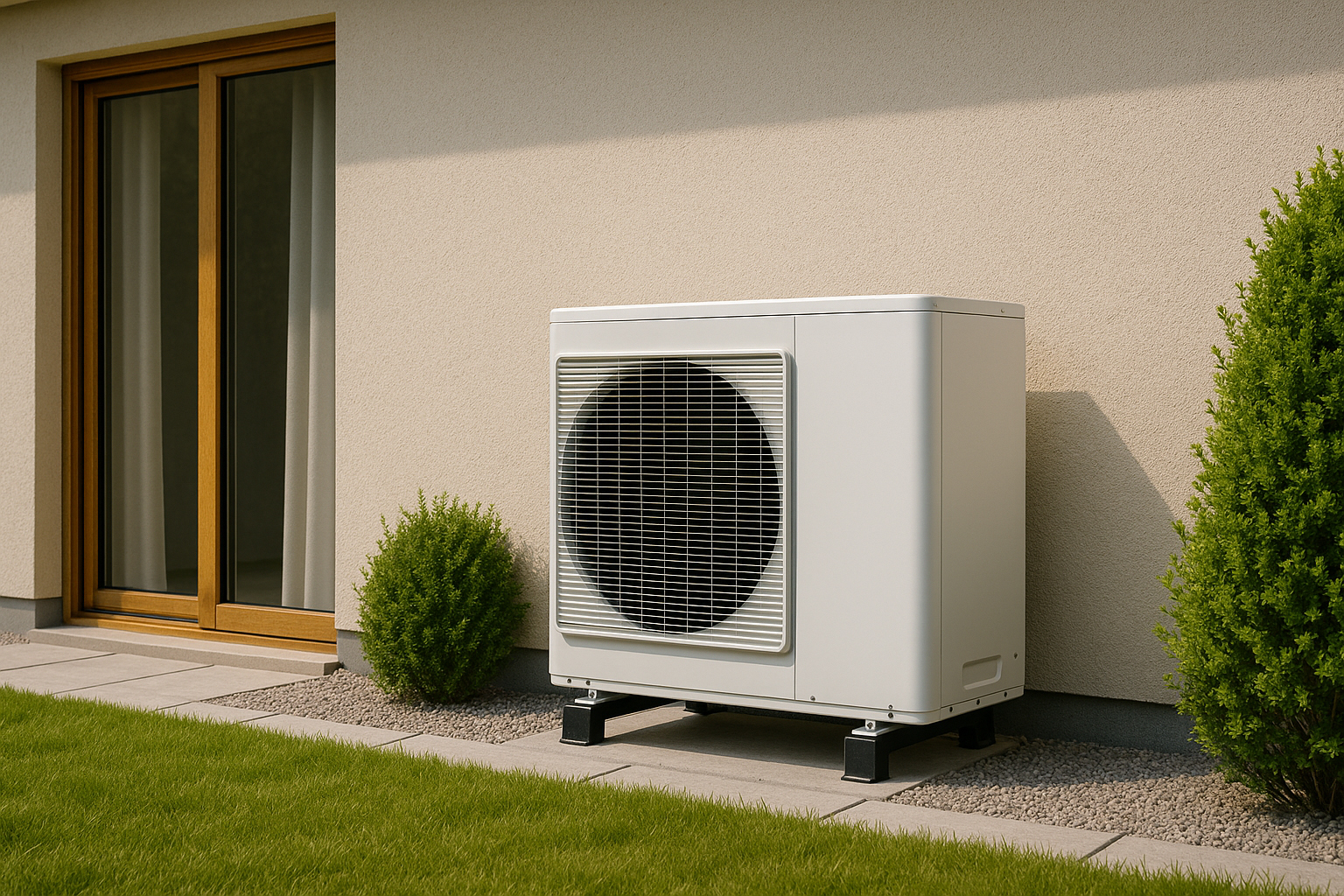 pompa di calore esterna